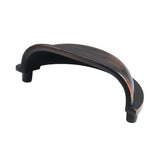 3 in. (76 mm) Center-to-Center Oil Rubbed Bronze Traditional Bin Cup Drawer Pull (10-Pack)