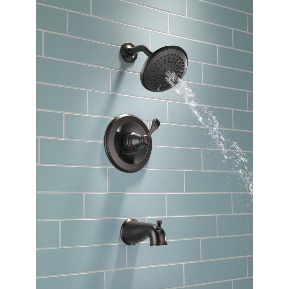 Porter Single-Handle 3-Spray Tub and Shower Faucet in Oil Rubbed Bronze (Valve Included) - Super Arbor