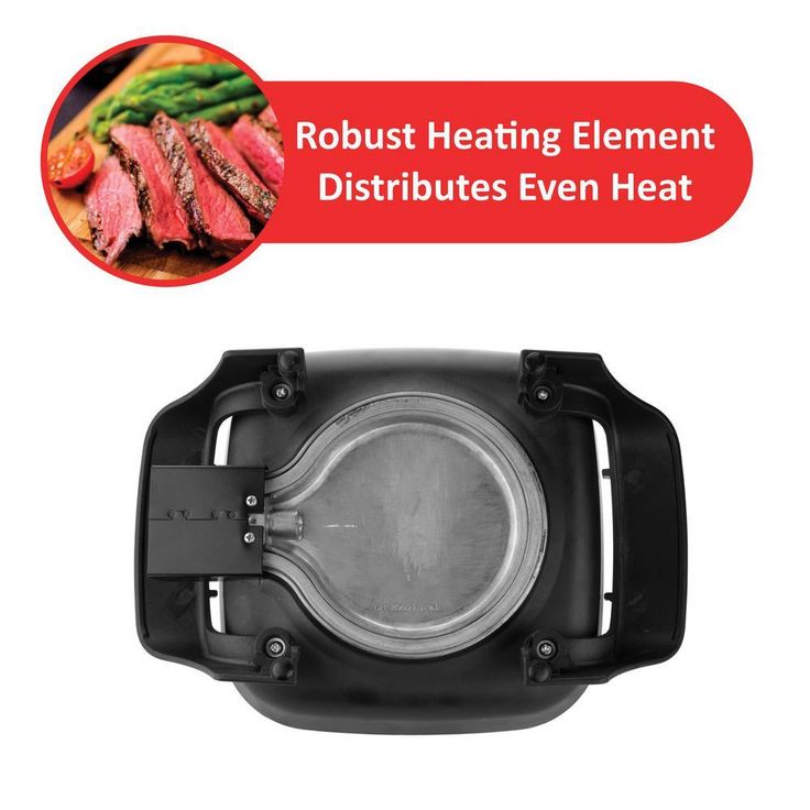 16 sq. in. Black Nonstick Electric Skillet with Glass Lid