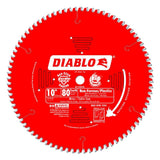 10 in. x 80-Teeth Non-Ferrous / Plastic Cutting Saw Blade - Super Arbor