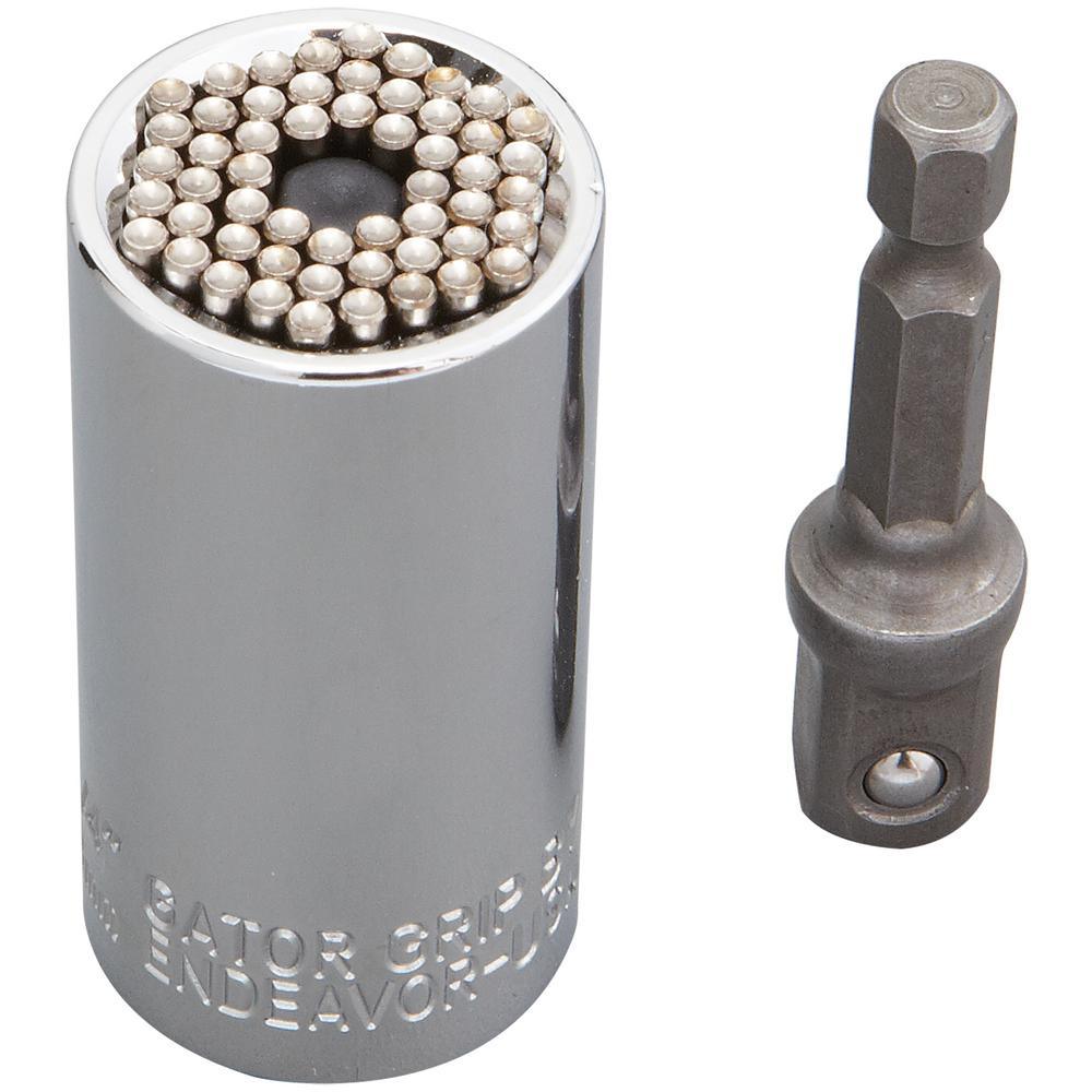 3/8 in. Universal Socket with Power Drill Adapter - Super Arbor