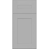 Home Decorators Collection Washington Veiled Gray Plywood Shaker Assembled Wall Kitchen Cabinet Soft Close 33 in W x 12 in D x 36 in H