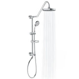 Kauai III 3-Spray Handshower and Showerhead Combo Kit in Chrome Finish