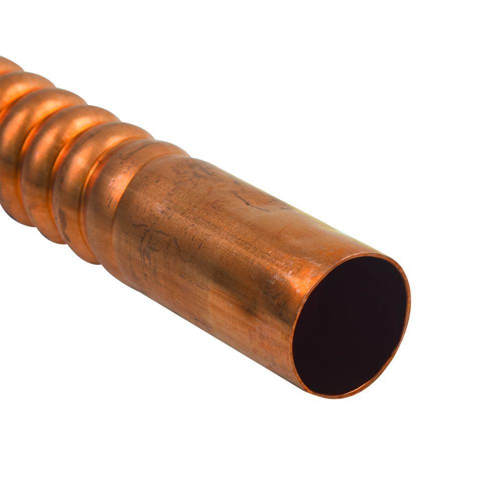 3/4 in. FIP x 3/4 in. Nominal Male Sweat x 24 in. Copper Water Heater Connector (7/8 in. O.D.) - Super Arbor
