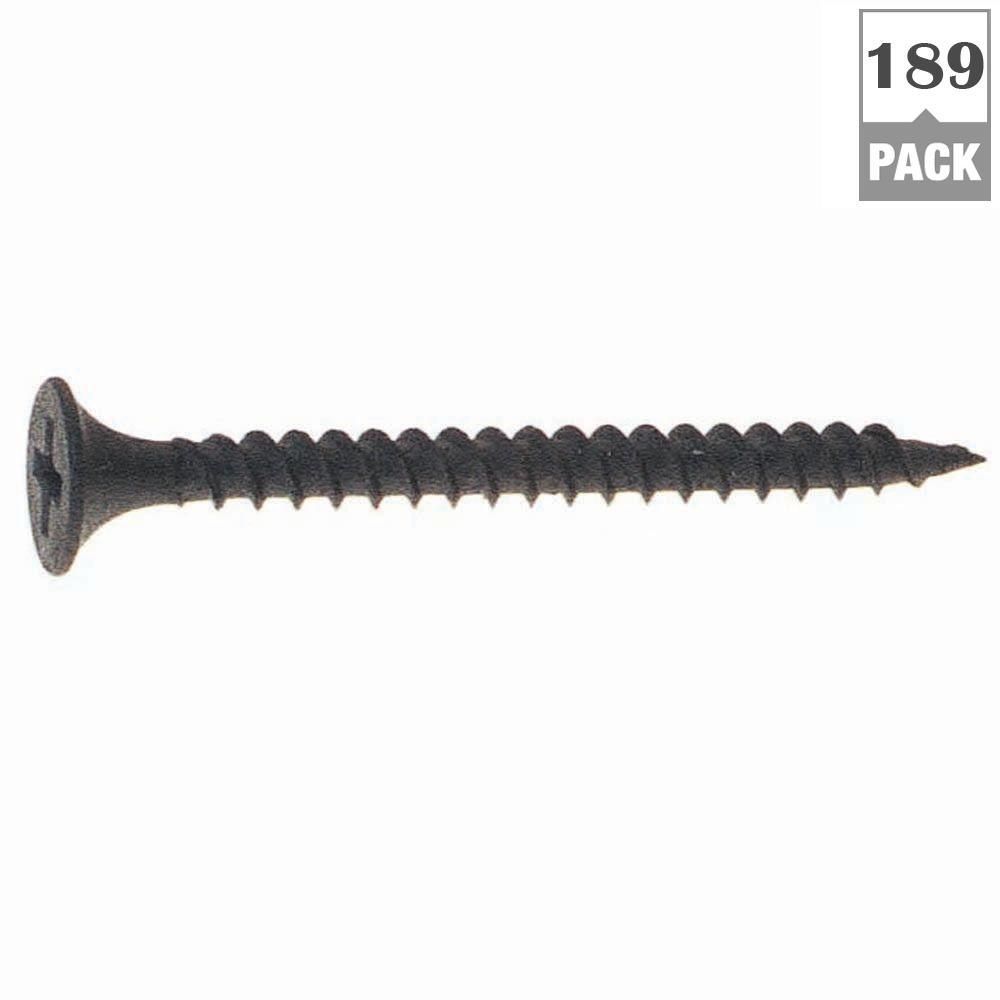 #6 x 1-5/8 in. Philips Bugle-Head Fine Thread Fine Thread Drywall Screws (1 lb./Pack)