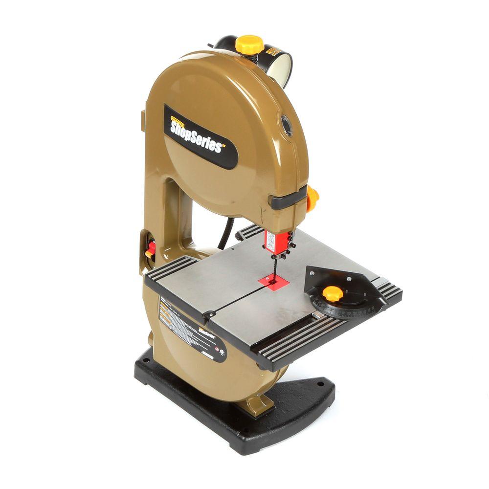 2.5 Amp 9 in. Band Saw with 59-1/2 in. Blade and Work Light - Super Arbor