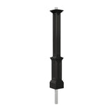 Mayne Signature Black Lamp Post with Mount