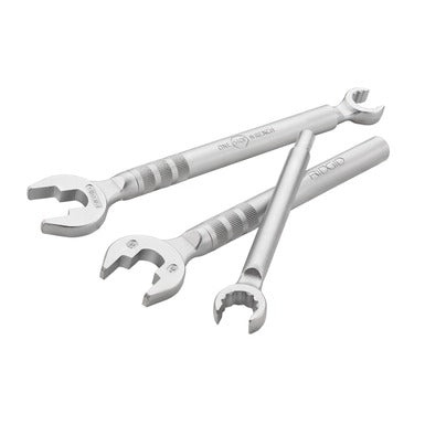 RIDGID One Stop Wrench, 9/16" & 15/16" Open Ends, 5/8" Flare End