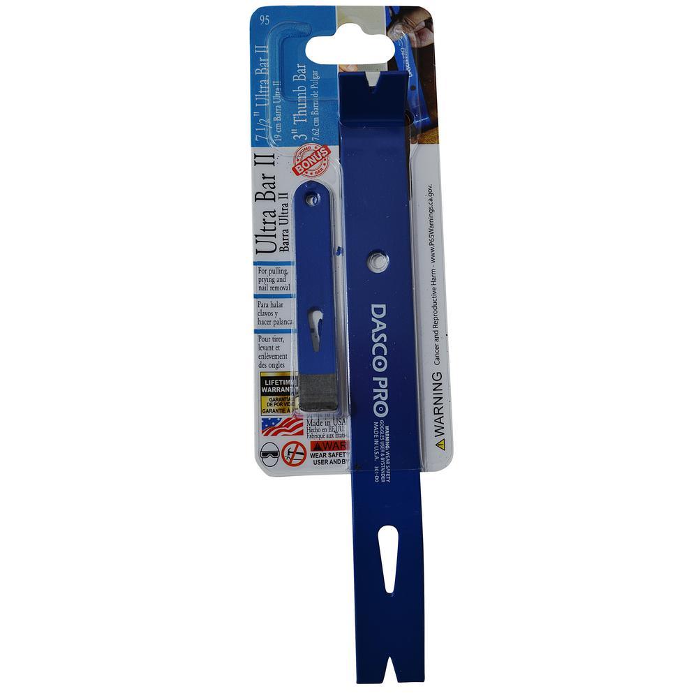 7.5 in. Ultra-Bar II with Bonus 3 in. Thumb Bar Set (2-Pieces) - Super Arbor