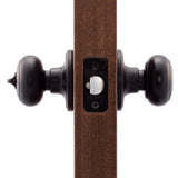 Colonial Black Entry Door Knob - Super Arbor