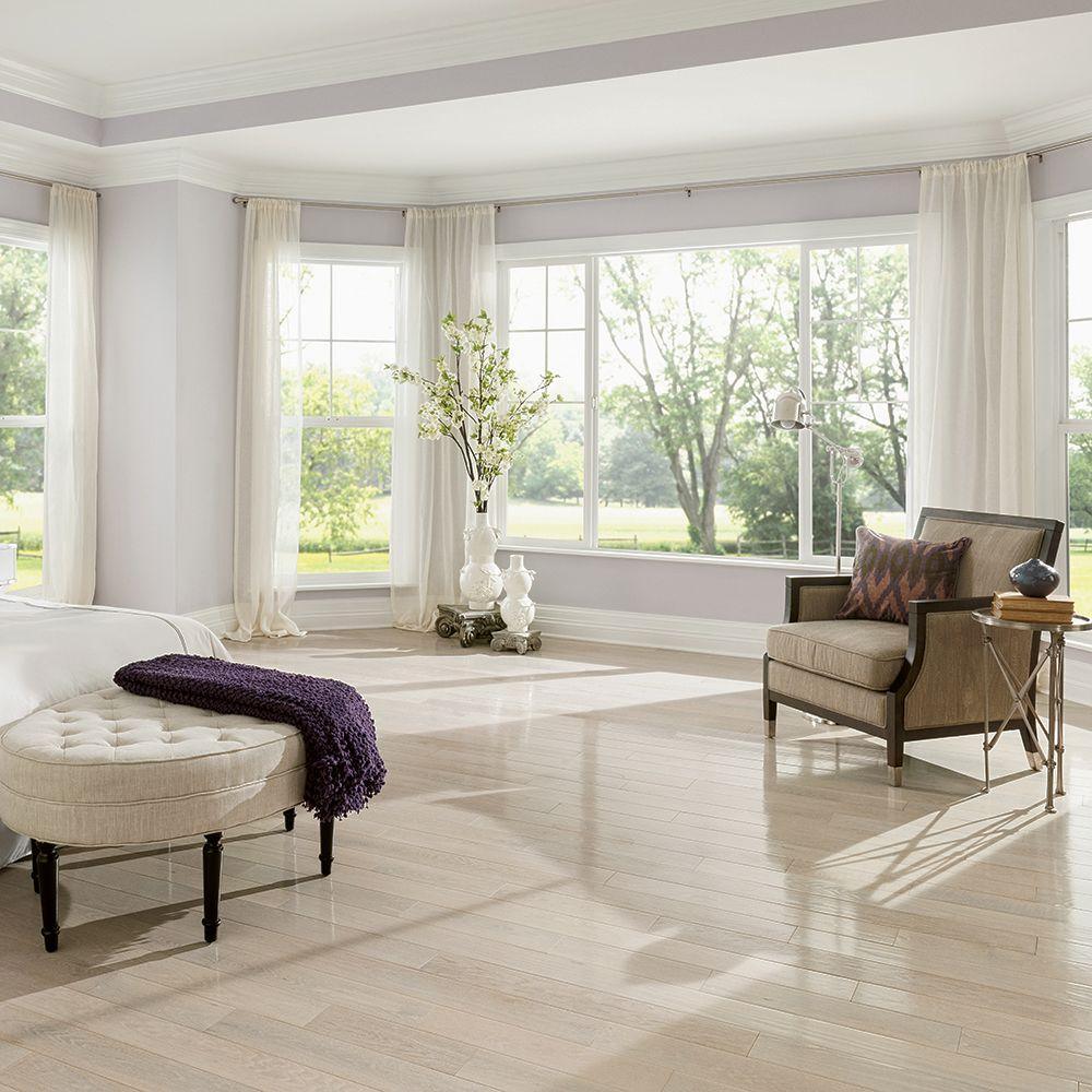 Bruce American Originals Sugar White Oak 3/4 in. T x 3-1/4 in. W x Varying L Solid Hardwood Flooring (22 sq. ft. /case) - Super Arbor