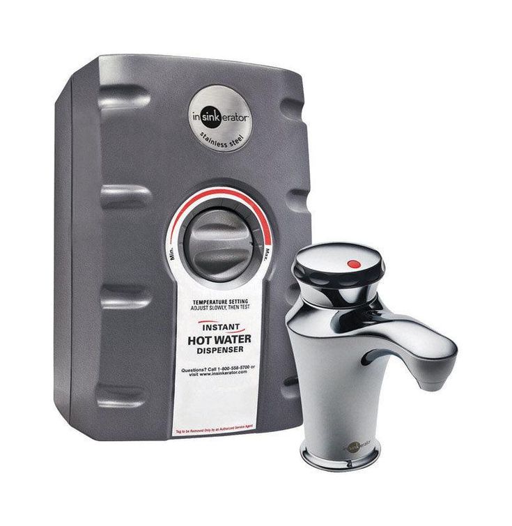 InSinkErator 2/3 gal. Silver Hot Water Dispenser Stainless Steel