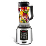 57 oz. 5-Speed Black Digital Countertop Blender with Pulse Blend, Adjustable Time and Speed Settings