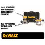 11 Amp Corded 1-3/4 Horsepower Fixed Base / Plunge Router Combo Kit - Super Arbor