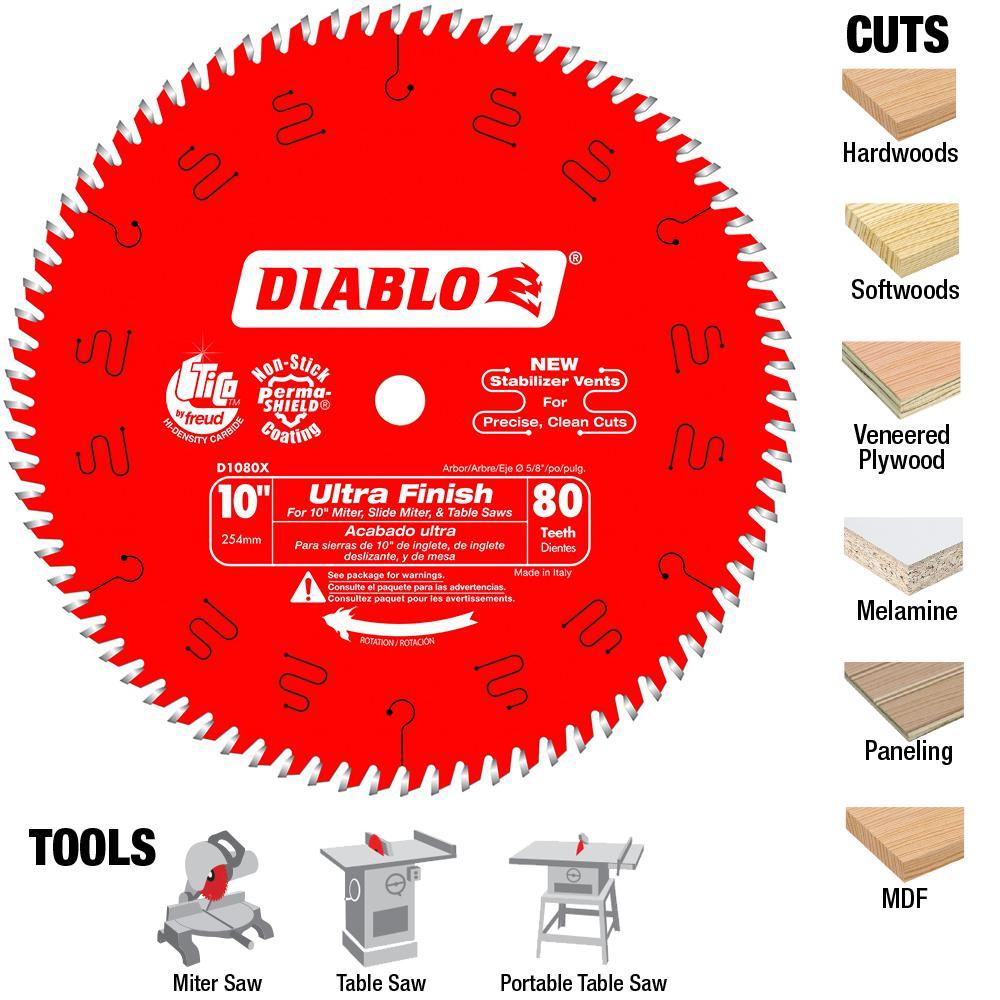 6-1/2 x 60T Ultra Finish Saw Blade - Super Arbor