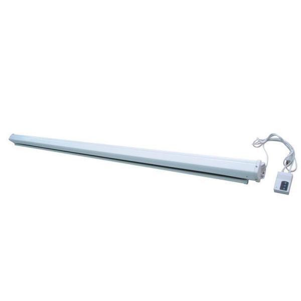 ProHT 100 in. Electric Projection Screen with White Frame - Super Arbor