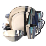Athlea 16-Piece Casual Multicolor Stoneware Dinnerware Set (Service for 4)