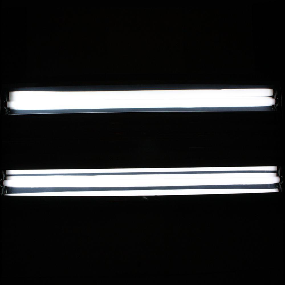 4 ft. 4-Bulb T5 High Output Copper Fluorescent Grow Light Fixture with Timer - Super Arbor