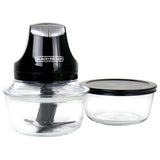 2 Speed Chopper with Two Glass Bowl