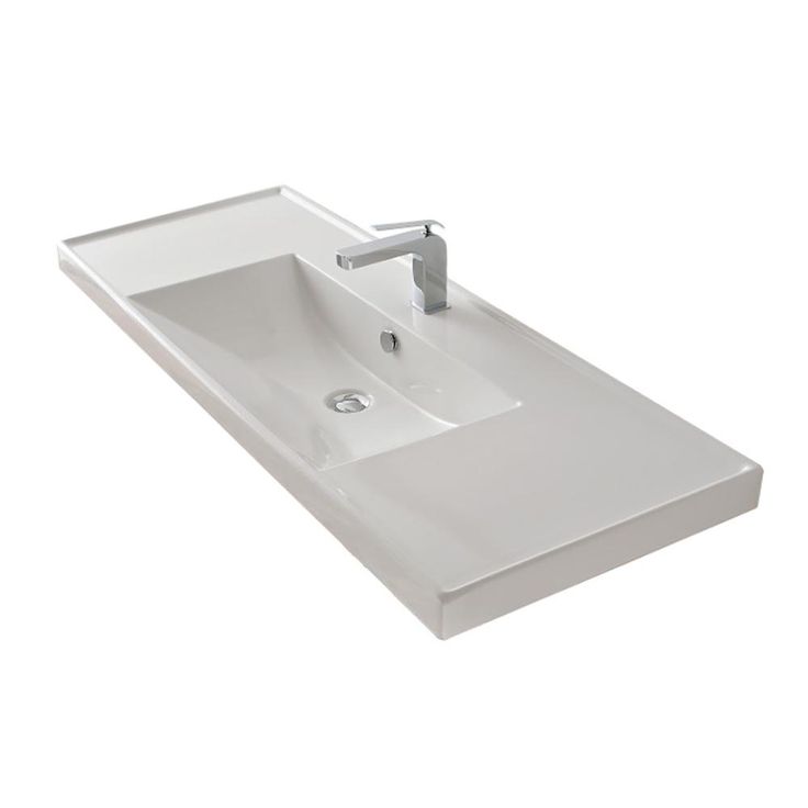 Nameeks ML Wall Mounted Sink in White