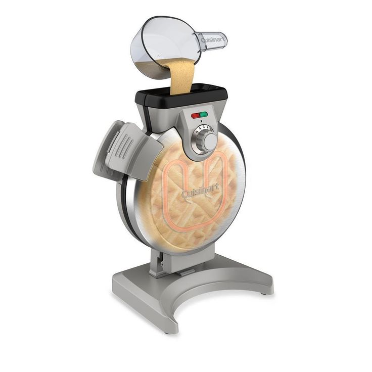 Single Waffle Stainless Steel Belgian Waffle Maker