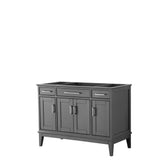 Margate 59 in. W x 21.5 in. D Bath Vanity Cabinet Only in Dark Gray