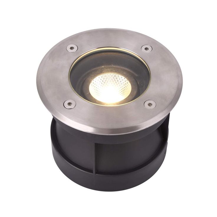 5-Watt Stainless Steel Outdoor Integrated LED 3000K In-Ground Landscape Path Light