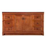 Naples 30 in. W Bath Vanity Cabinet Only in Tobacco with Right Hand Drawers - Super Arbor