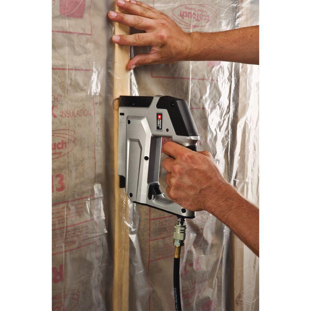 6 Gal. 150 PSI Portable Electric Air Compressor, 16-Gauge Nailer, 18-Gauge Nailer and 3/8 in. Stapler Combo Kit (3-Tool) - Super Arbor