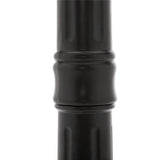 Victorian Bulb Series 3-Head Black Integrated LED Outdoor Solar Lamp Post with the GS Solar LED Light Bulb