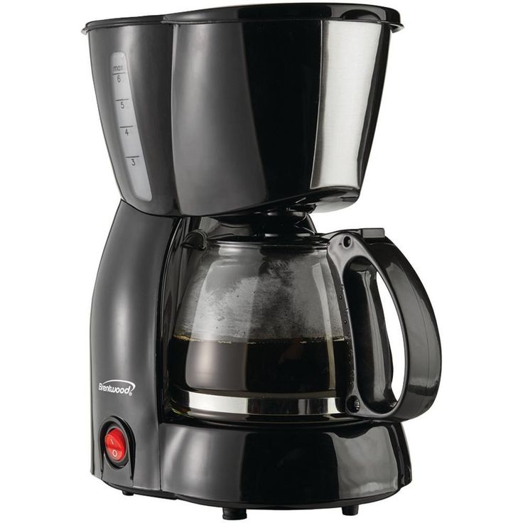 4-Cup Black Coffee Maker