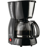 4-Cup Black Coffee Maker