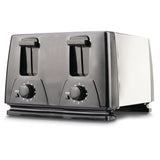 4-Slice Black Toaster