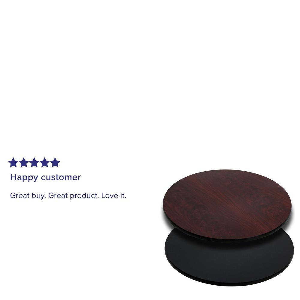 Mahogany Round Table Top - Super Arbor
