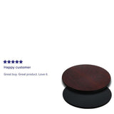Mahogany Round Table Top - Super Arbor