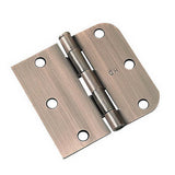 Full Mortise Inset Brushed Nickel Hinge (3-Pack) - Super Arbor