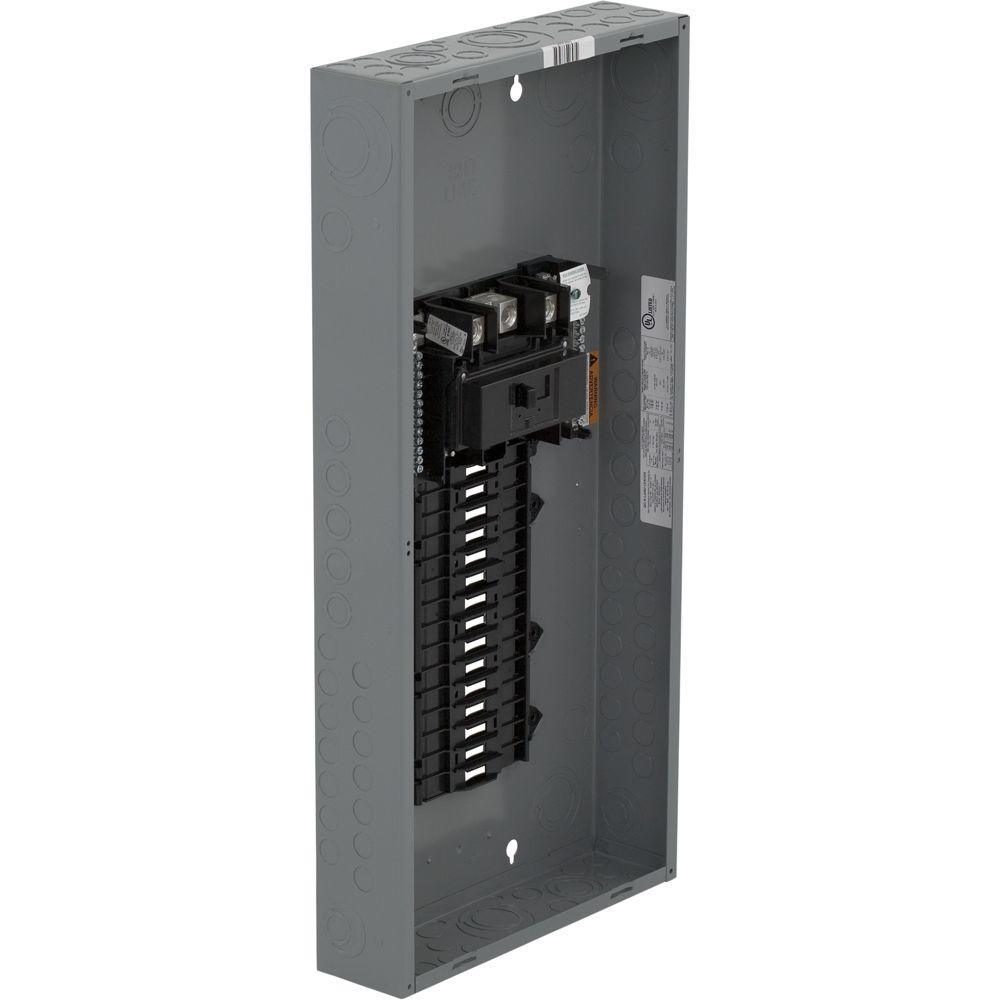 QO 100 Amp 12-Space 12-Circuit Indoor Main Breaker Load Center with Cover - Super Arbor