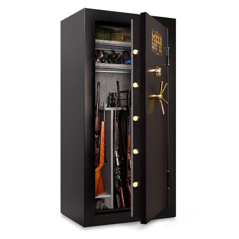 21.1 cu. ft. Fire Resistant Combination 42-Gun Lock Capacity Gun Safe - Super Arbor