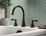 Banbury 2-Handle Deck-Mount High Arc Roman Tub Faucet with Valve in Spot Resist Brushed Nickel