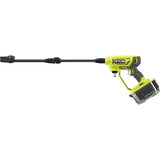 RYOBI ONE+ 18-Volt 320 PSI 0.8 GPM Cold Water Cordless Power Cleaner - 4.0 Ah Battery and Charger Included