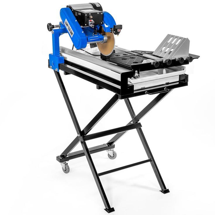 Stark 15.5 Amp 7.25 in. Corded Wet Tile Saw with Stand