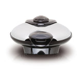 Heart-Shaped 5-Waffle Black American Waffle Maker