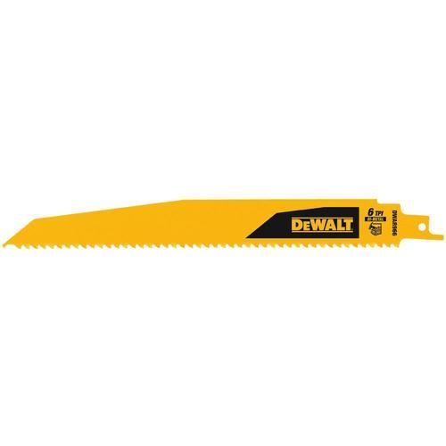 DEWALT 15-Pack 9-in 6-TPI Demolition Reciprocating Saw Blade