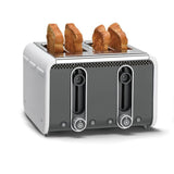 Studio 4-Slice Black Toaster with Crumb Tray