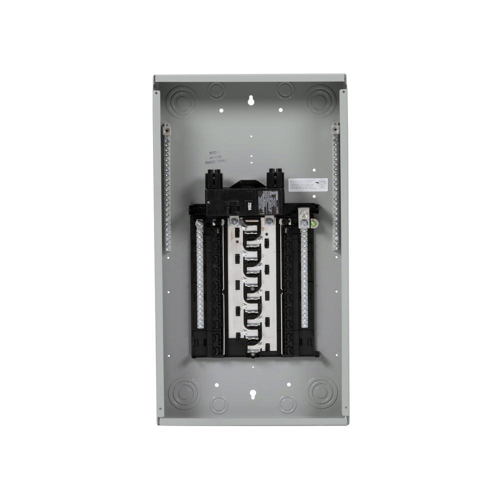PN Series 200 Amp 40-Space 40-Circuit Main Breaker Plug-On Neutral Load Center Indoor with Copper Bus - Super Arbor