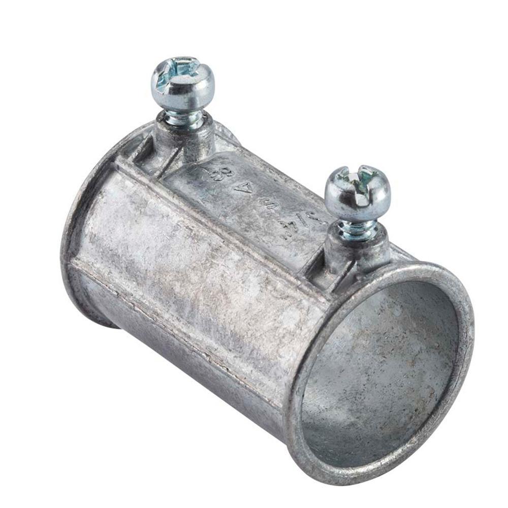 3/4 in. Electrical Metallic Tube (EMT) Set-Screw Coupling (25 Pack) - Super Arbor