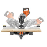 15 Amp 10 in. Sliding Miter Saw with Universal Mobile Miter Saw Stand and Mounting Braces