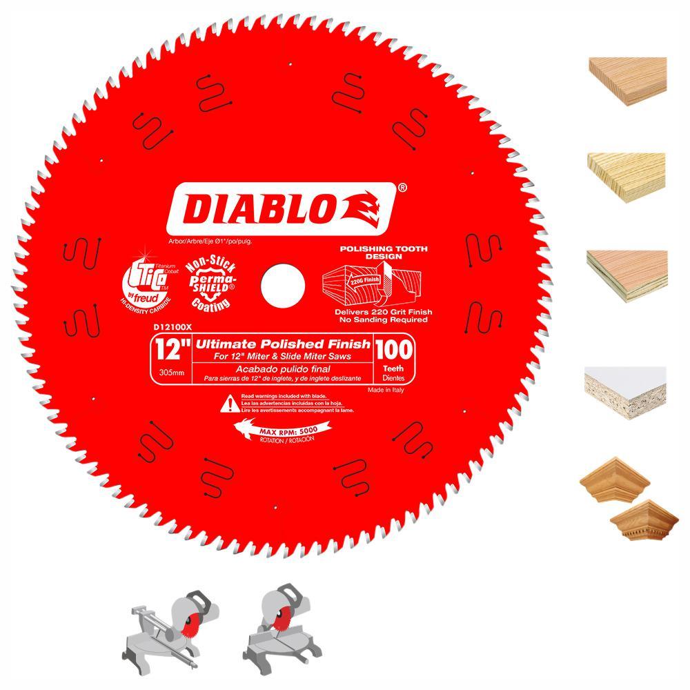 10 in. x 90-Teeth Ultimate Polished Finish Saw Blade - Super Arbor