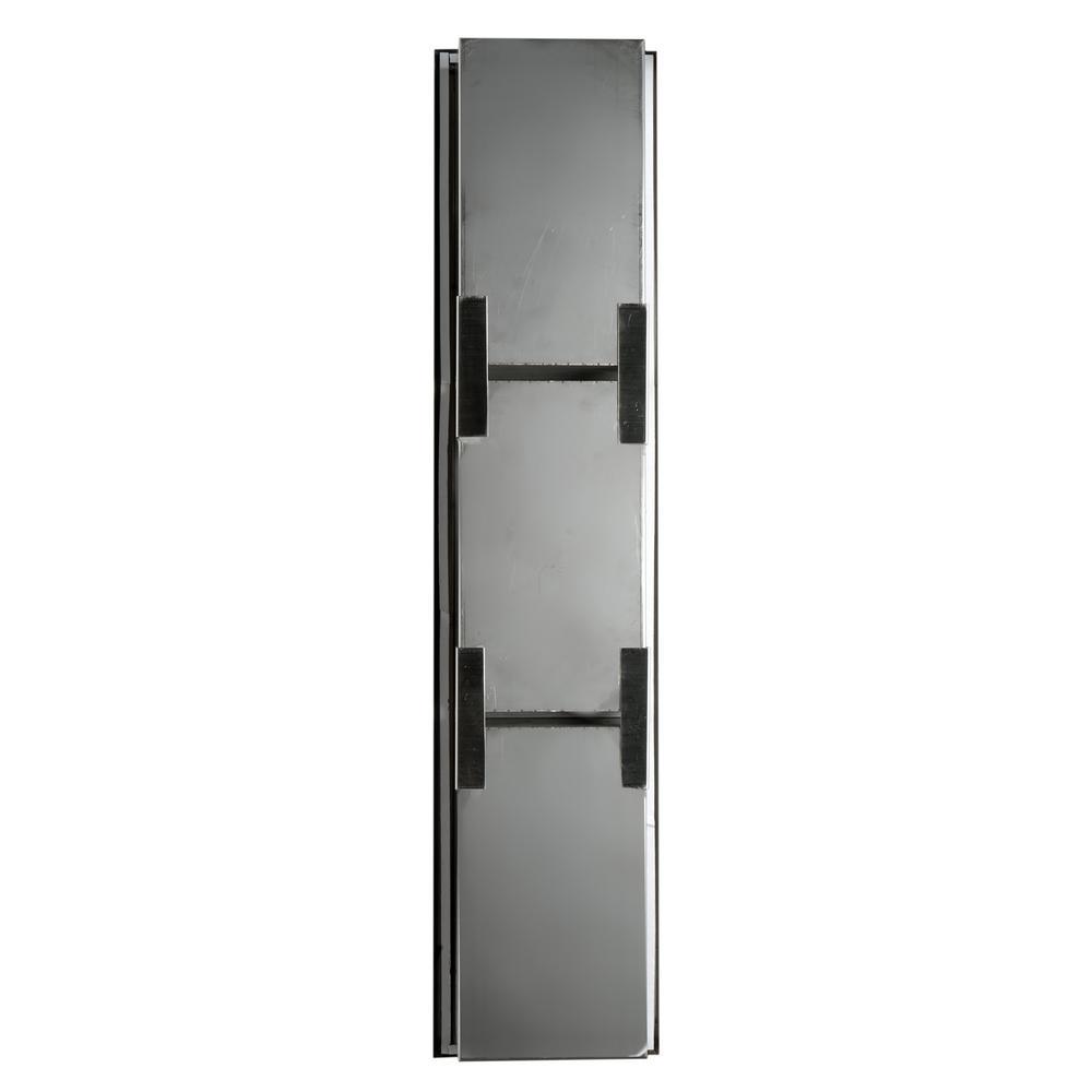 36 in. x 8 in. x 4 in. Niche in Brushed Stainless Steel - Super Arbor