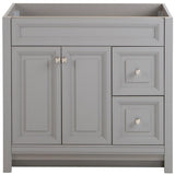 Brinkhill 36 in. W x 34 in. H x 22 in. D Bath Vanity Cabinet Only in Chocolate - Super Arbor
